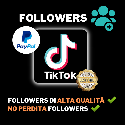 TIKTOK REAL FOLLOWERS