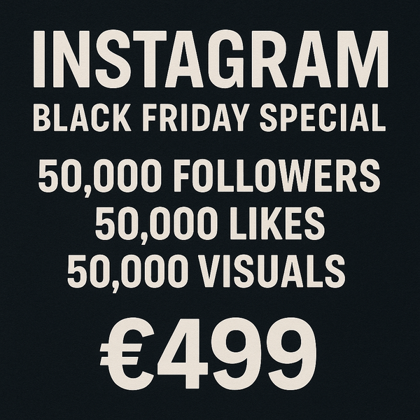 Instagram Black Friday Special – Limited Edition