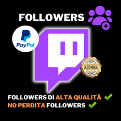 TWITCH SEGUIDORES REALES